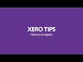 Xero Tips: How to run a report