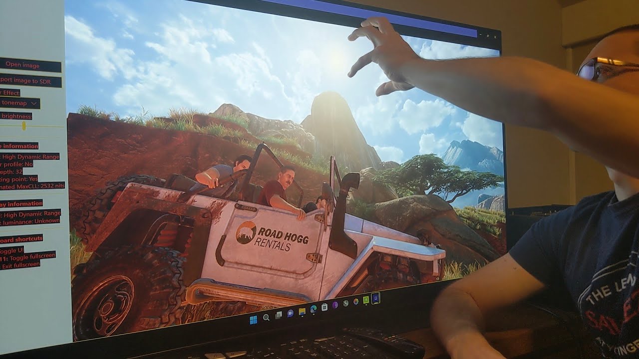 How much HDR can your TV show? Compressing HDR games to show 10000 nits