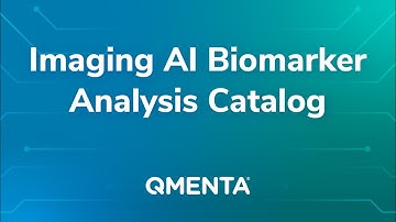 Imaging AI Biomarker Analysis Catalog - QMENTA