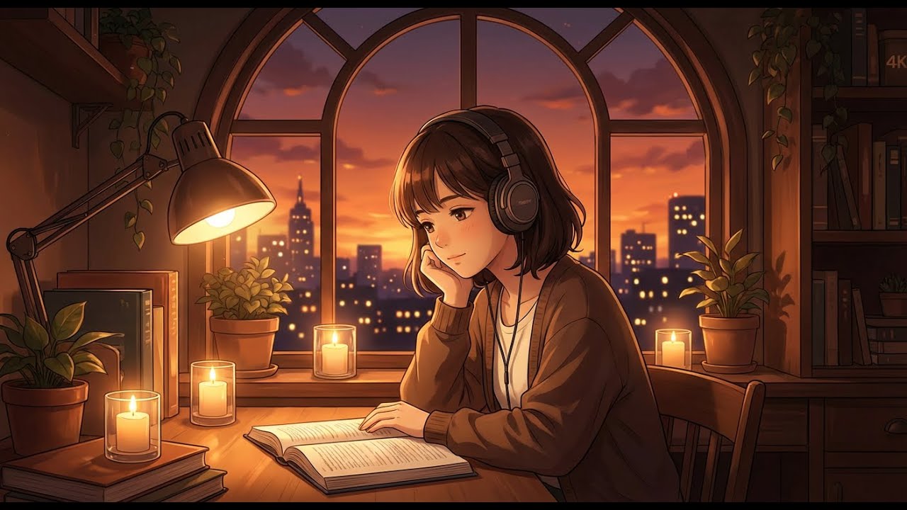 SoftGlow Lofi ☕ Cozy Winter Vibes | Study • Relax • Reflect