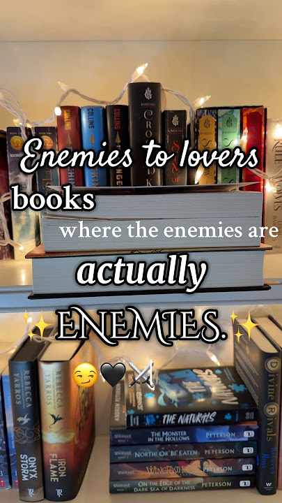 ENEMIES to LOVERS…but they’re ACTUALLY enemies🤭😌#booktube #bookrecommendations #bookrecs #tbr