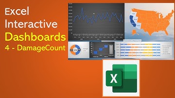 Excel Interactive Dashboards | 4 - DamageCount