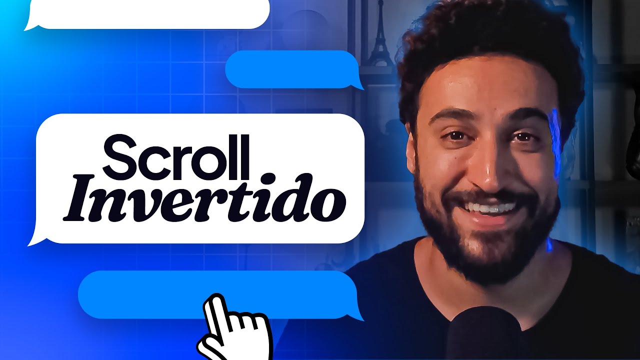 Flatlist com Scroll Inverso no React Native - YouTube