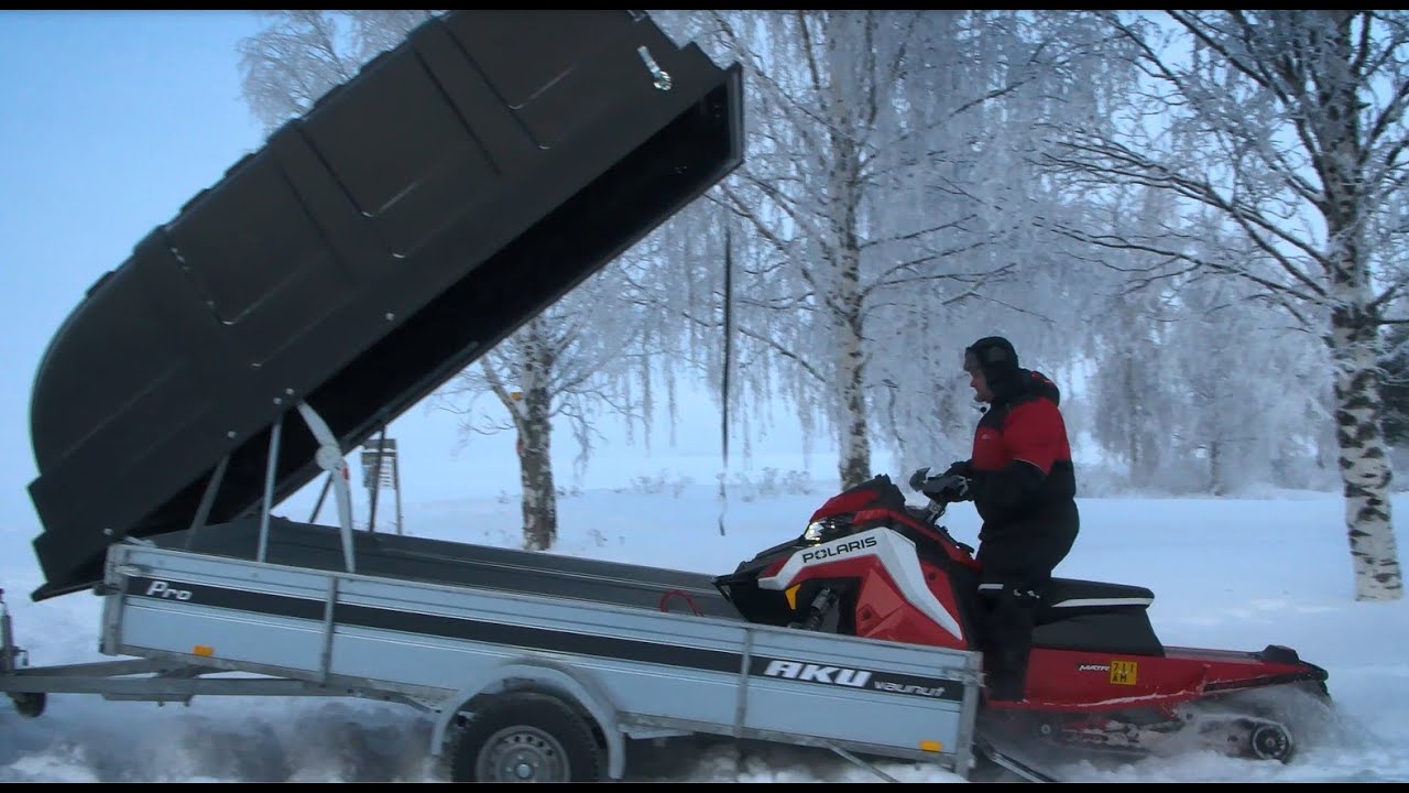 PERÄKÄRRY KELKKAHOMMIIN - Aku CP350-LH PRO tuote-esittely