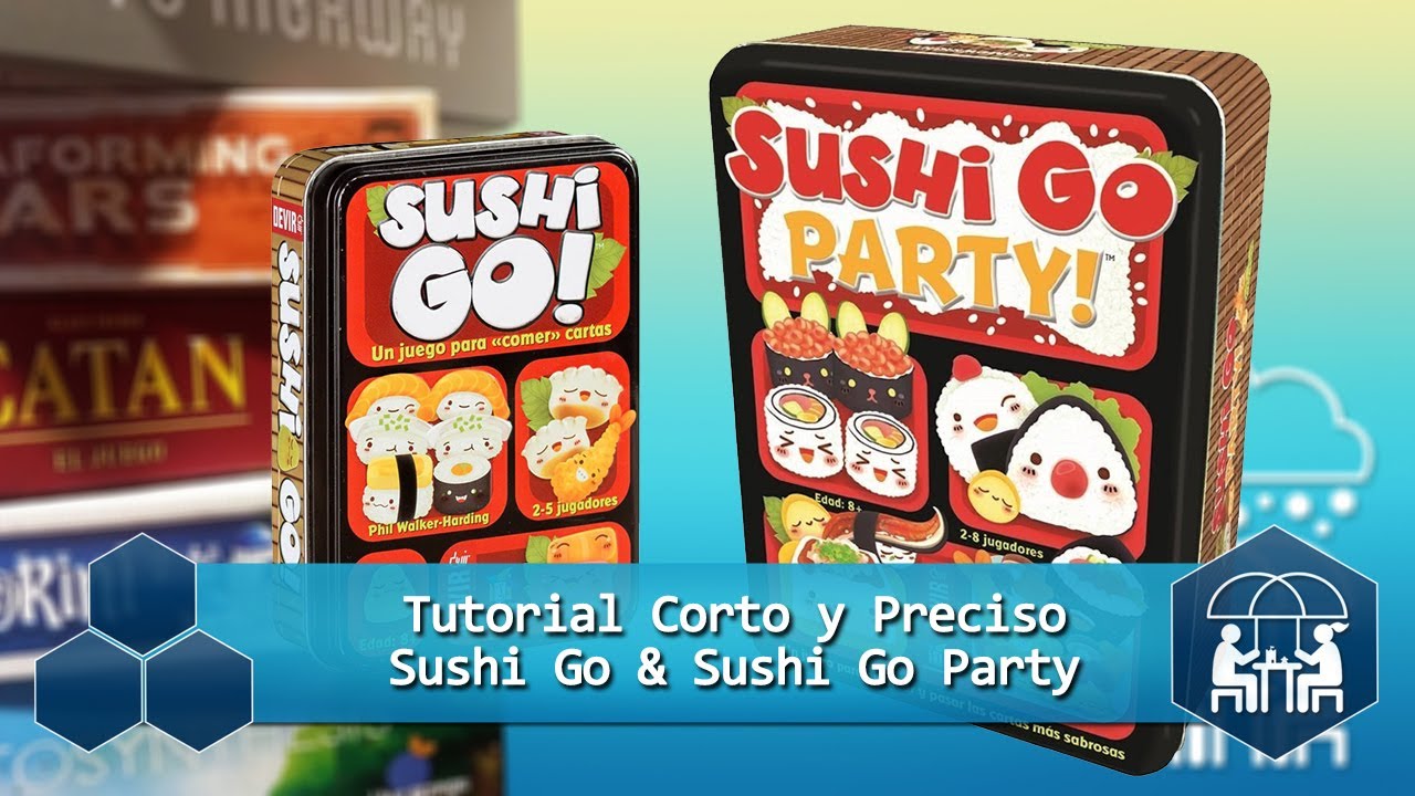 Cómo Jugar: Sushi Go & Sushi Go Party - Tutorial Corto y Preciso - YouTube