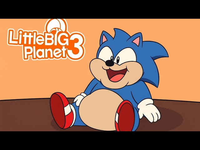 LittleBigPlanet3 | Sonic Ate Too Much! - YouTube