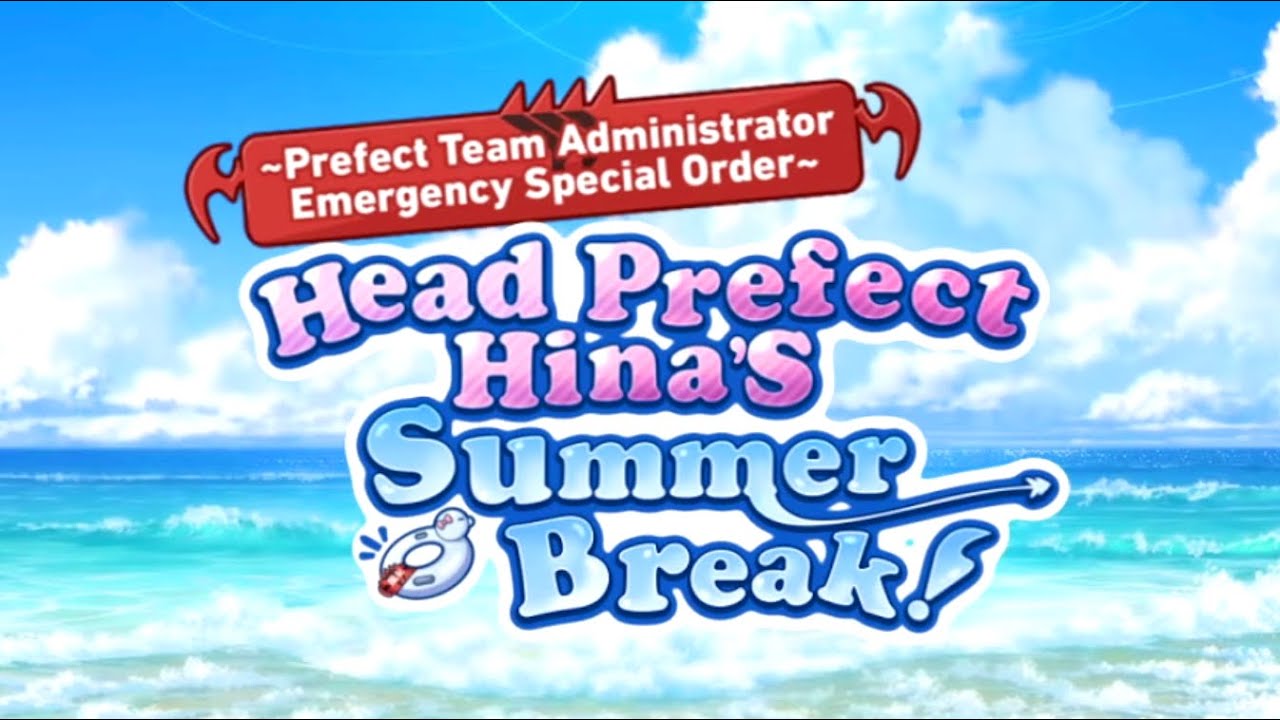 Blue Archive (2021) - Head Prefect Hina's Summer Break Event
