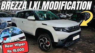 Maruti Suzuki 2025 Brezza Accessories With Price | Brezza Lxi Cng Modification | Brezza Modified 