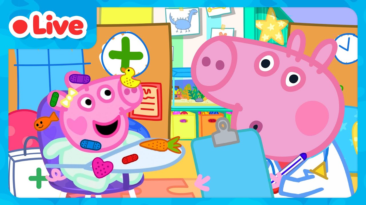 🔴 LIVE: George Pig And Baby Evie Adventures 🍼 Peppa Pig & Evie Pig Full Episodes | Kids Cartoons
