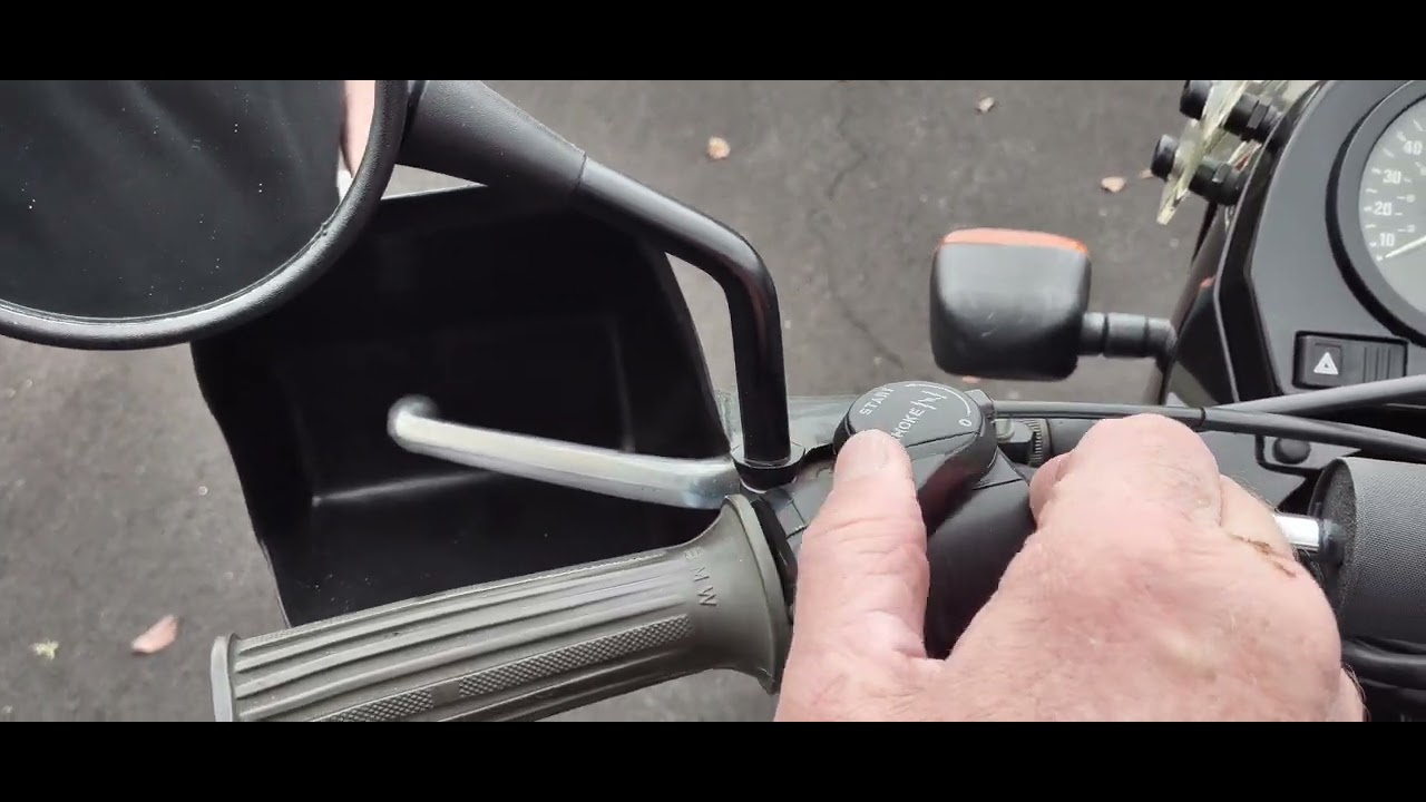 BMW R100GS PD Classic cold start