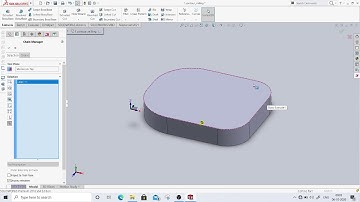 Contour Milling operation on MasterCAM for Solidworks