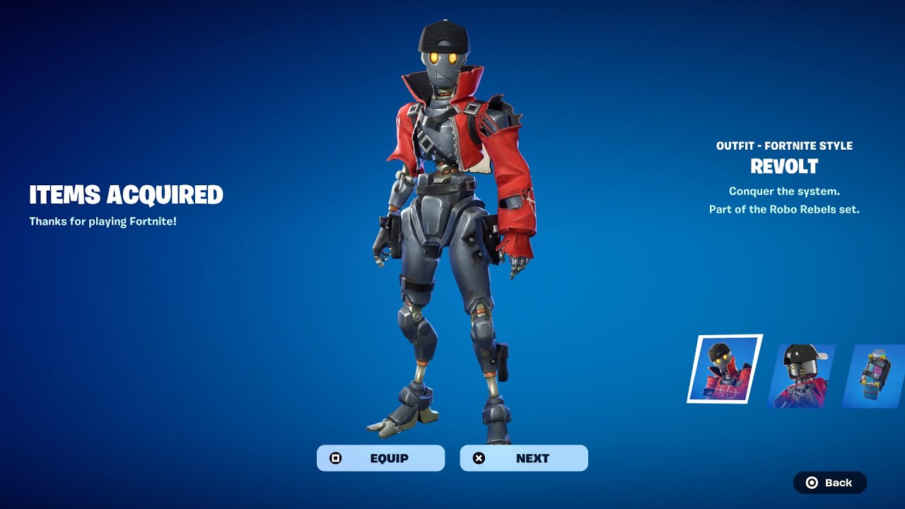 How To Get Revolt Skin FREE Fortnite! (Unlocked LEGO Revolt Style)