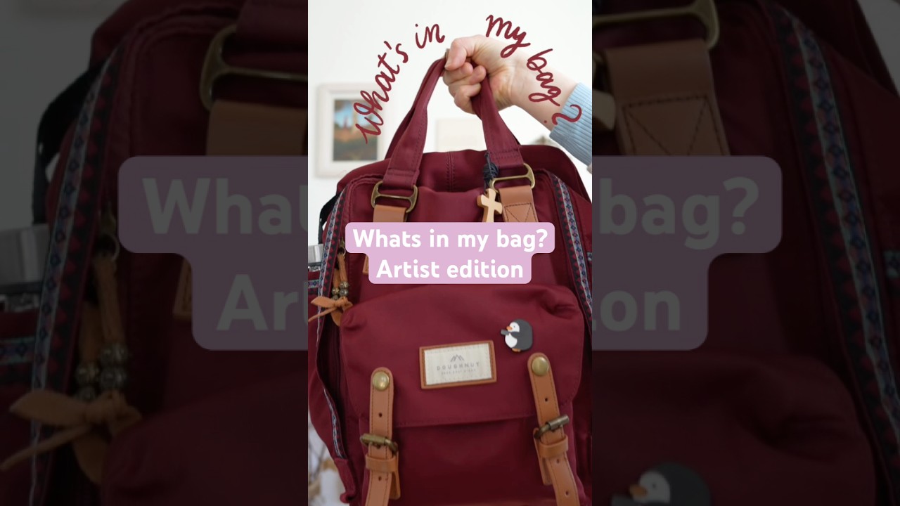 What's in my backpack? Artist Edition