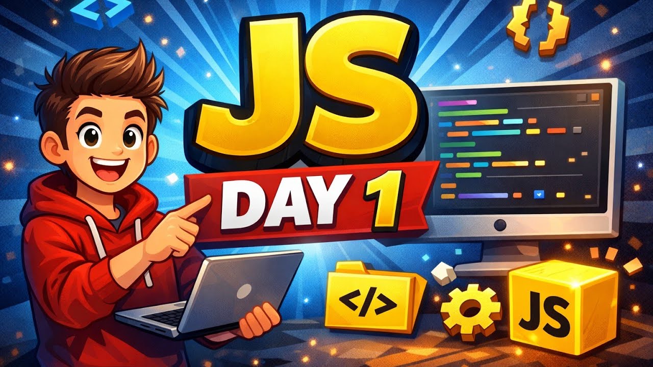 JavaScript Day 1 🔥 | Start Your JavaScript Journey Today - YouTube