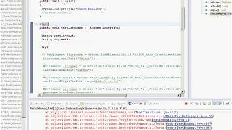 Selenium TestLink Integration