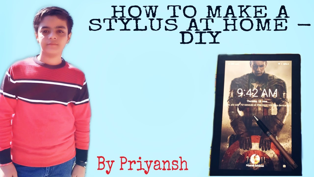 how to make a stylus pen without aluminum foil easy//how to make a