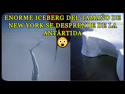 Vídeo: En La Antártida, Un Iceberg De 315 Mil Millones De Toneladas Se Desprendió De Un Glaciar - Vista Alternativa