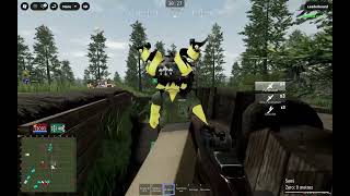 Me and My friend playing Multicrew Tank Combat On roblox