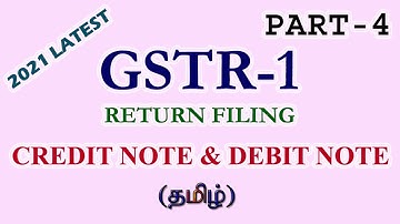 CREDIT NOTE AND DEBIT NOTE ENTRY IN GSTR1// sales Return and purchase return
