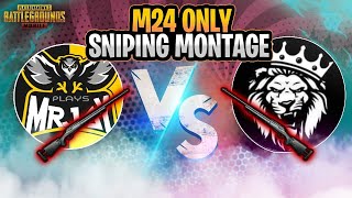 Star ANONYMOUS vs MrJayPlays | M24 Sniping Montage (Friendly Match) - PUBG MOBILE Pakistan