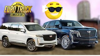 How to downlod & insall car mod in ets2  | Cadillac Escalade 2023 |1.48 | ets2 logitec g29#gameplay screenshot 5