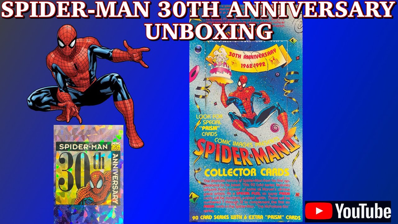 1992 Comic Images Spider-Man II 30th Anniversary Collector Cards Unboxing