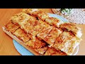 sodalı patatesli hazır yufkayla tepsi börek tarifi aşırı😋 lezzetli yumuşacık 👌