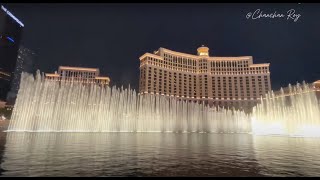 Bellagio Fountain Show (Night and Day Time) Las Vegas USA 2024