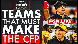 FGN LIVE: College Football Teams that Must Make CFP | Who's the Sleeper on Georgia's 2024 Schedule?