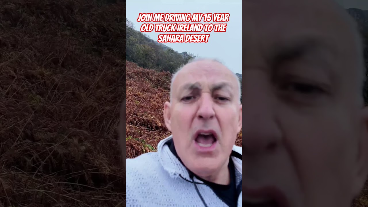 Поездка на моем внедорожнике Expedition Truck по Ирландии 🇮🇪 в пустыню Сахара 🏜 