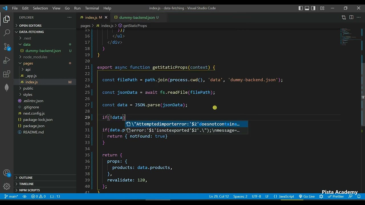 آموزش Next.js - جلسه نوزدهم