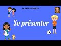 Je me prsente savoir se prsenter en franais niveau a1 de fle  delf a1   english subtitles 