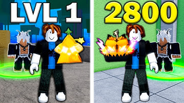 Noob To Max Using Only The FRUIT GACHA In Blox Fruits