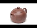 Hand-made Heart Sutra Xi Shi Yixing Teapot