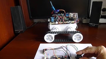 2.4GHz nRF24L01+ Remote control 2 servo