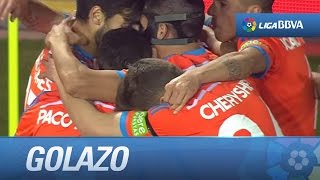 Golazo de Parejo (0-1) en el Granada CF - Valencia CF