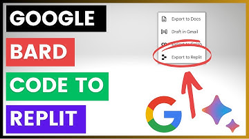 How To Export Programming Code From Google Bard To Replit?