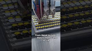 Automatic Enamel Filling | Bulk Custom Enamel Pin Manufacturing#CustomEnamelPins#PinManufacturer