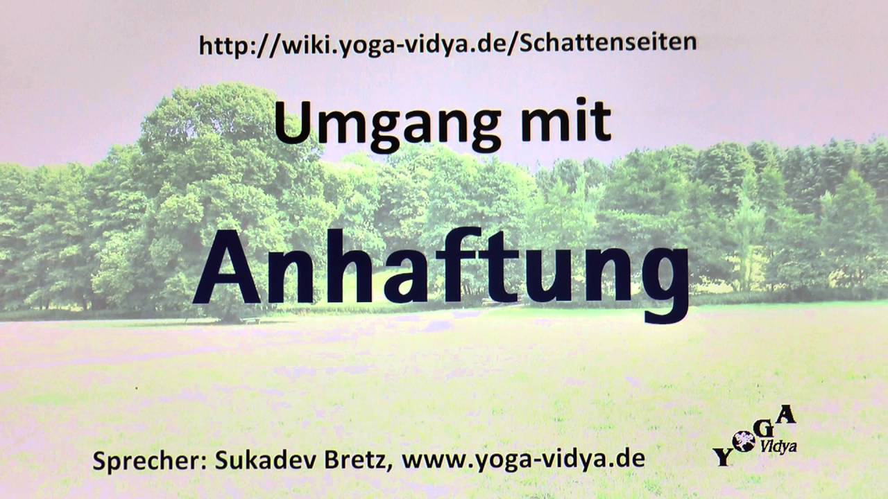 Anhaftung anderer - YouTube