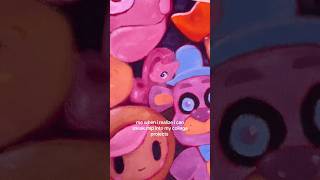 i also wrote an essay about bronies 😭 #mylittlepony #mlpfanart #oilpainting #pinkiepie #fanart