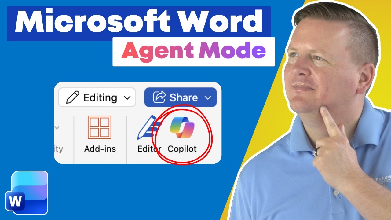 Getting Started with Create with Copilot (Agent Mode) in Word - YouTube