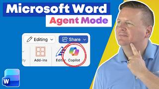 Getting Started with Create with Copilot (Agent Mode) in Word Profile