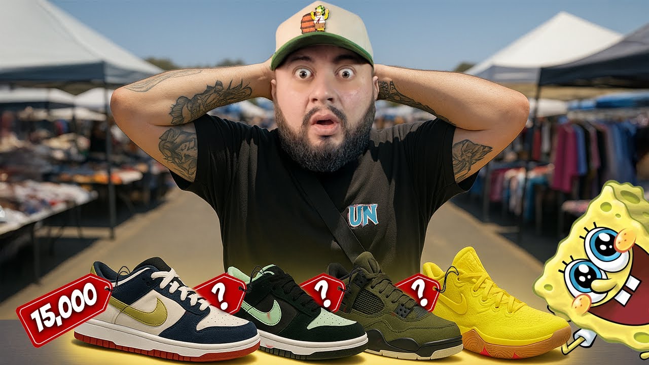 ¡TENIS de $20,000 en el TIANGUIS por solo $300!