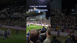 Throwback to 2 years ago 🔵⚪️ #readingfc #bristolrovers #uptheding #football #awaydays #silife