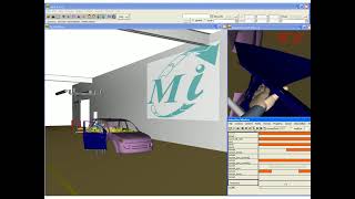 Jack Human Simulation with Production Line Profile