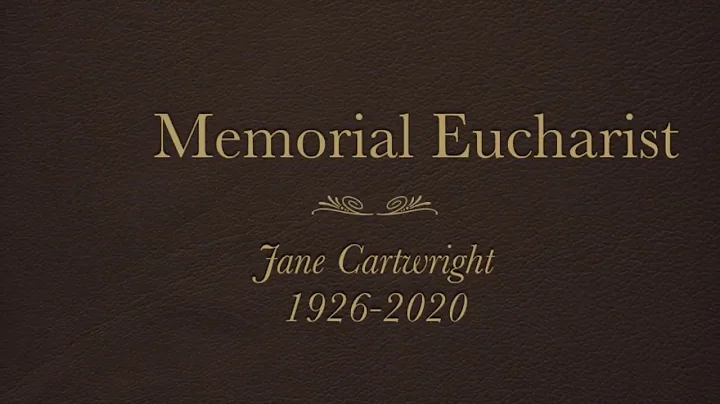 In Memory of Jane Cartwright