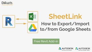DiRootsOne | Revit to Google Sheets with SheetLink