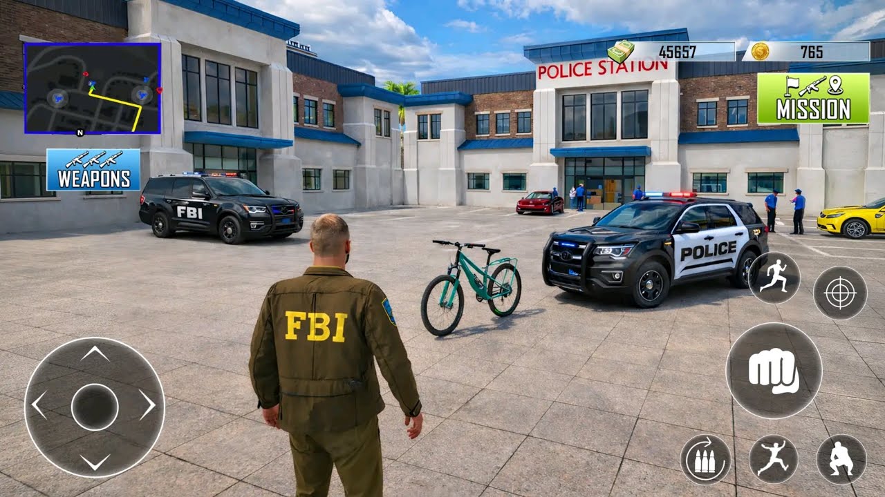 Open World Police Simulator-Prevent ship hijacking from rescuing a kidnapped merchant