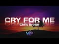 Chris Brown Cry For Me Lyrics 