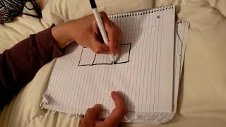How to draw OMAR in block letters.